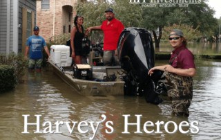 Hurricane Harvey Hero Flood Rescue Crew Volunteer Houston Addicks Barker