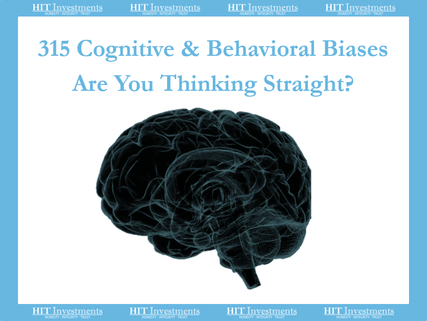 315 Cognitive and Behavioral Biases